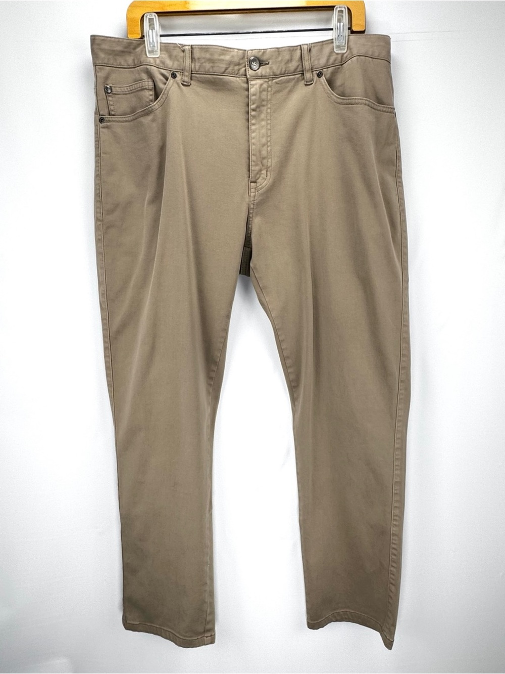 Peter Millar Men's Khaki Straight-Leg Chinos - Light Tan
